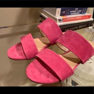 M. Gemi. The Capri Sandal. Hot pink. 36 1/2 size